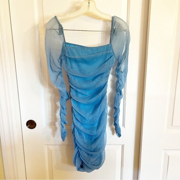 SHEIN Light Blue Mini Dress - Picture 2 of 6